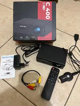 Proyektor C400 Wifi Proyektor Mini Original 600 Lumens Mini Projector