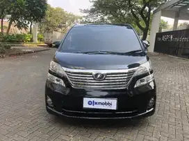 TDP 5% Toyota Vellfire 2.4 Z Bensin-AT 2013 Putih C4BOD