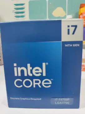 Processor Gen 14 - Intel Core I7 14700F - Box New Segel