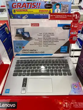 JUAL LAPTOP LENOVO IDEAPAD 1 - 82LV006BID // ASUS // ACER // HP