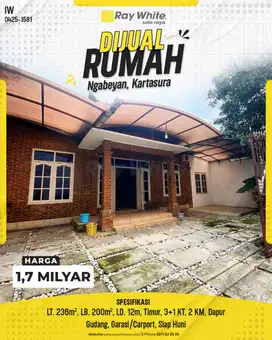 RUMAH SIAP HUNI NGABEYAN KARTOSURO