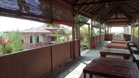 Jual sawah dan resto, view full persawahan