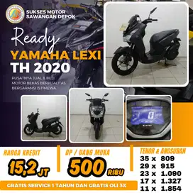 YAMAHA LEXI 125 TAHUN 2020 UNIT MULUS CASH KREDIT BERGARANSI