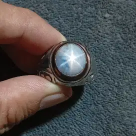 Star sapphire Ceylon 12 ct lebih star super top mayung