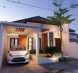Rumah di depok lokasi nya pinggir jalan raya utama