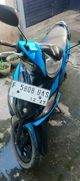 Suzuki Address Playful 2017 Biru