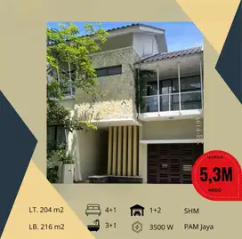 Dijual Rumah Mewah Siap Huni Di Kebayoran Villas Sektor 7 Bintaro
