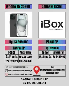 Kredit iPhone 15 256GB