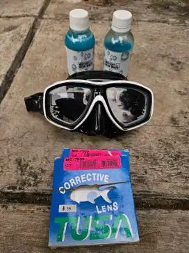 Paket BPJS - Tusa Mask & Lens + Tusa Fin & Boots