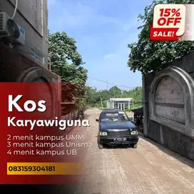 HANYA 2 MENIT KAMPUS UMM KOST KARYAWIGUNA HARGA DIBAWAH PASARAN