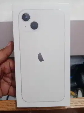 New Segel Iphone 13 Starlight Internal 128GB Garansi iBox