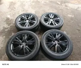 Velg toyota inova venturer r17 dan pajero dakar r18