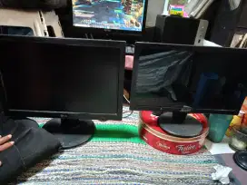 Monitor led murah masih nyala