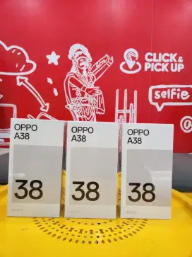 Oppo A38 6/128GB Promo CashBack 600Ribu Garansi Resmi 1 Tahun