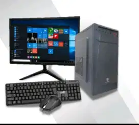 PC rakitan fullset cocok Corel,kasir,sekolah,online