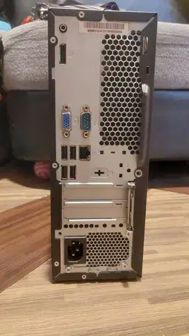 1 set pc dan monitor lenovo think centre m710e