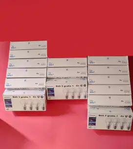 habisin setok lampu led philips ada 15 pack siap cod/antar