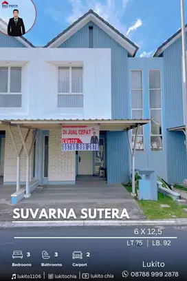 Dijual Cepat Rumah Siap Huni di Suvarna Sutera Sudah Smart Door Lock