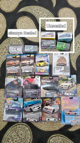 Jual Hotwheels, Mini GT, mini scales