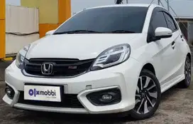 TDP 8,JT Honda Brio 1.2 RS Bensin-AT Putih 2018