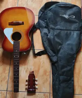 Jual gitar allegro Bekas Minus patah, boleh nego berapa aja