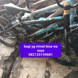 Jual sepeda BMX ukuran 20.centrum rem v breke