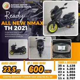 CASH KREDIT YAMAHA NMAX N MAX NEW TAHUN 2021 MULUS BERGARANSI