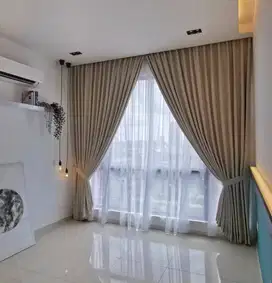 Pembuatan Tirai Gorden Jendela Gordyn Mewah Hordeng Terbaru Murah