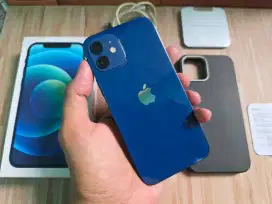 Iphone 12 128GB Inter All Operator Aman Mulus95% Fullset BH90% BisaTT