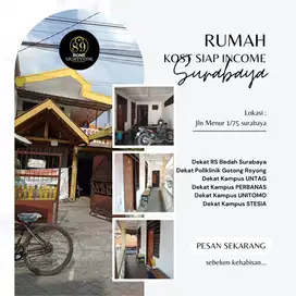 Dijual rumah kos aktif di Surabaya menur shm