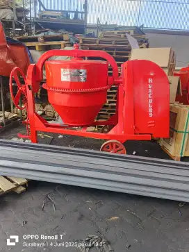 Molen cor beton 50kg Hercules komplit diesel Dongfeng 8pk
