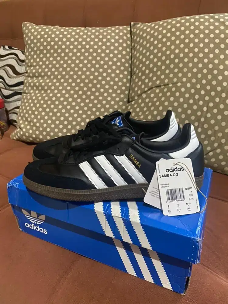 [Original] Adidas Samba OG Black Size Eu 43