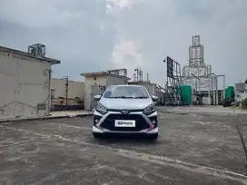 TDP 7,JT Toyota Agya 1.2 G TRD Sportivo Bensin-AT Silver 2021