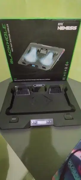Cooling Pad NYK Nemesis X10 / X-10 Blackhole  Laptop Cooler Fan X 10