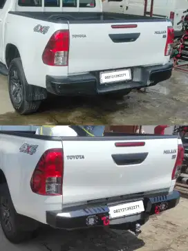 Bemper Belakang Hilux Triton Navara Ranger