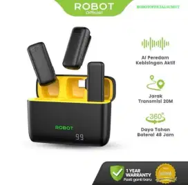 ROBOT Wireless Microphone RS20 Plus Garansi Resmi 1 tahun
