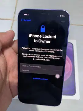 Iphone 12 128GB LOCK ICLOUD