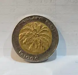 Uang kuno 1000 kelapa sawit