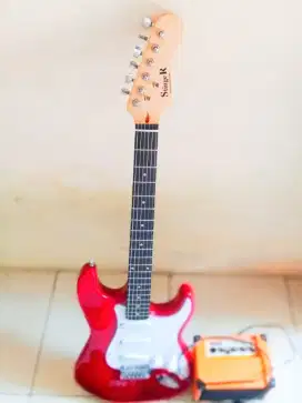 Gitar listrik Stratocaster stinger original Indonesia