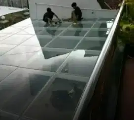 Canopy atap kaca zfn 17