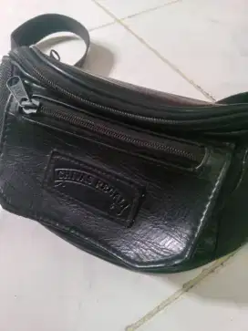 Tas Pinggang Kulit Asli