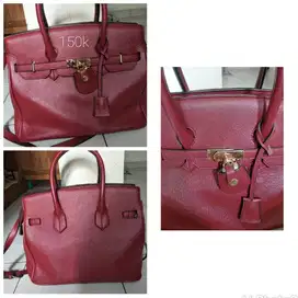 Tas new,sendal tahu 1xpakai,jam tangan 1xpakai