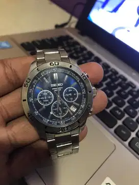 Seiko cronograph 100m
