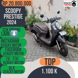 SCOOPY PRESTIGE 2024 SECOND LIKE NEW