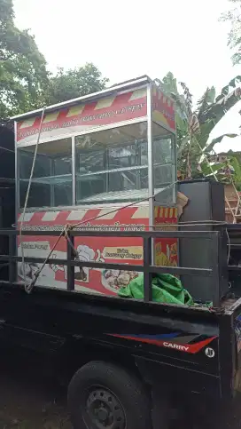 Gerobak Fried Chicken Bekas Cocok Untuk Jualan Gorengan dan Lainnya