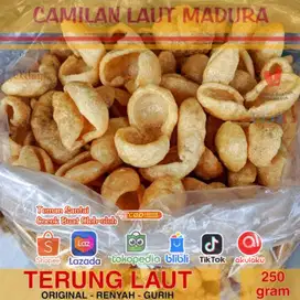Promo Gratis Ongkir COD Camilan Laut Madura Kerupuk Keripik Terung