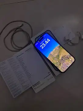 APPLE IPHONE 15 256GB BLUE - EX IBOX FULLSET - NEGO