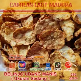 Promo Gratis Ongkir COD Camilan Laut Madura Kerupuk Keripik Emping