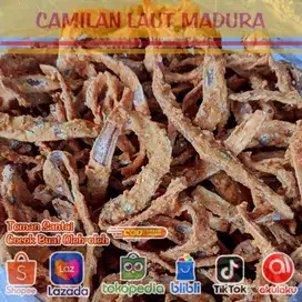 Promo Gratis Ongkir COD Camilan Laut Madura Layur Crispy Kripik