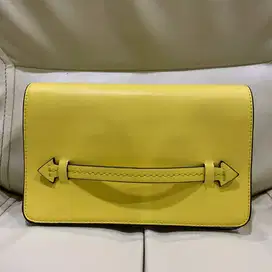 Zara Trafaluc Bright Yellow Bag Original